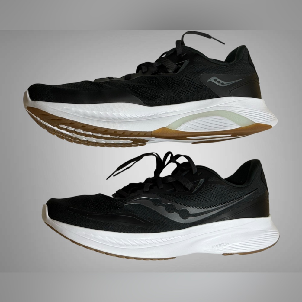 Saucony Men's Guide 15 Running Shoe in Black/Gum Style S20684-12 NEW Size 12 - Picture 6 of 9